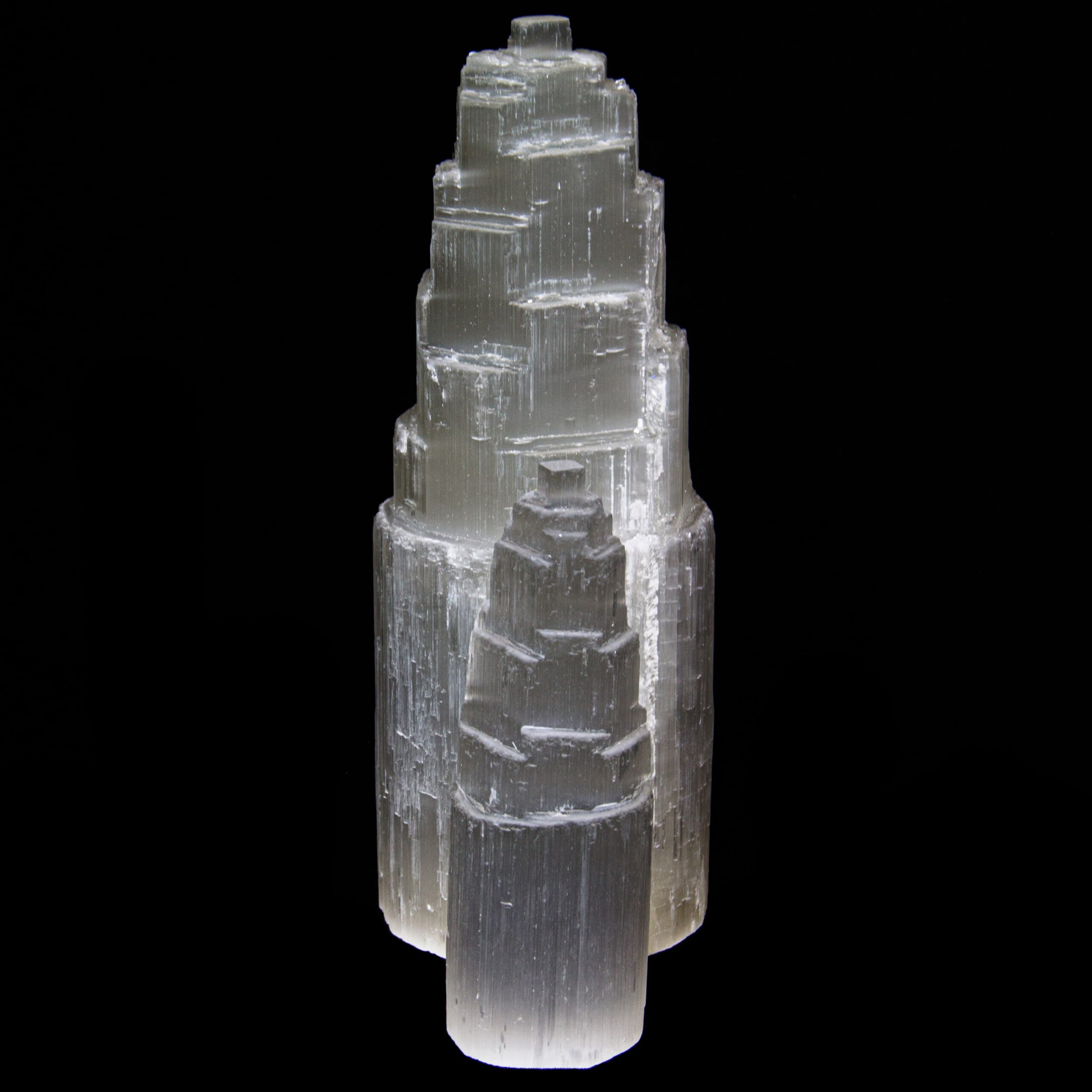 Lampe sélénite Maroc Monolithe - 20cm